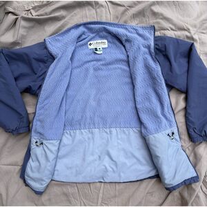 Columbia Interchange Periwinkle Windbreaker XL